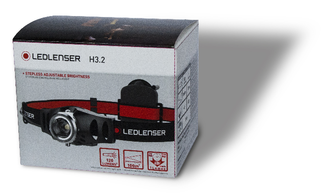 LANTERNA CAP H3.2 120LM/3XAAA
