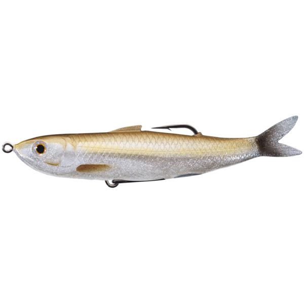 HOLLOW BODY SHINER WALKING BAIT 11,5CM/14G AMBER/SILVER FLAKE