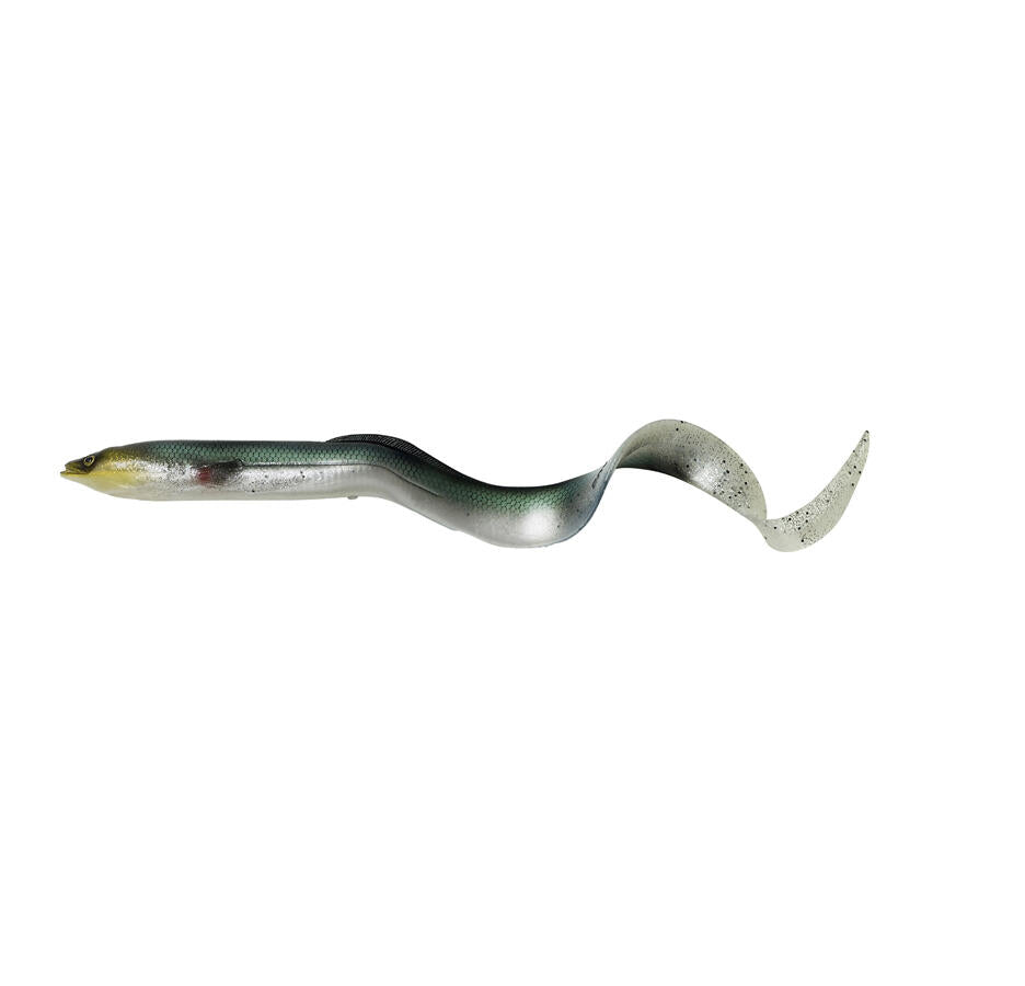 SHAD 3D REAL EEL 15CM/12G GREEN SILVER 3BUC/PL