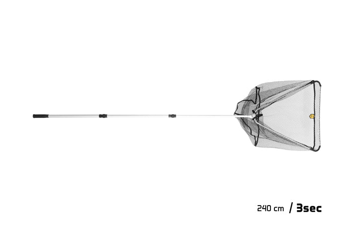 Minciog Delphin- mijloc din metal,plasă de gumă / 2 tronsoane 60x60/200cm