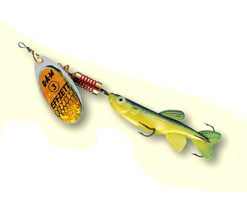 ROTATIVA EFFZETT MINNOW NR.2/5G +SHAD YELLOW/BLACK