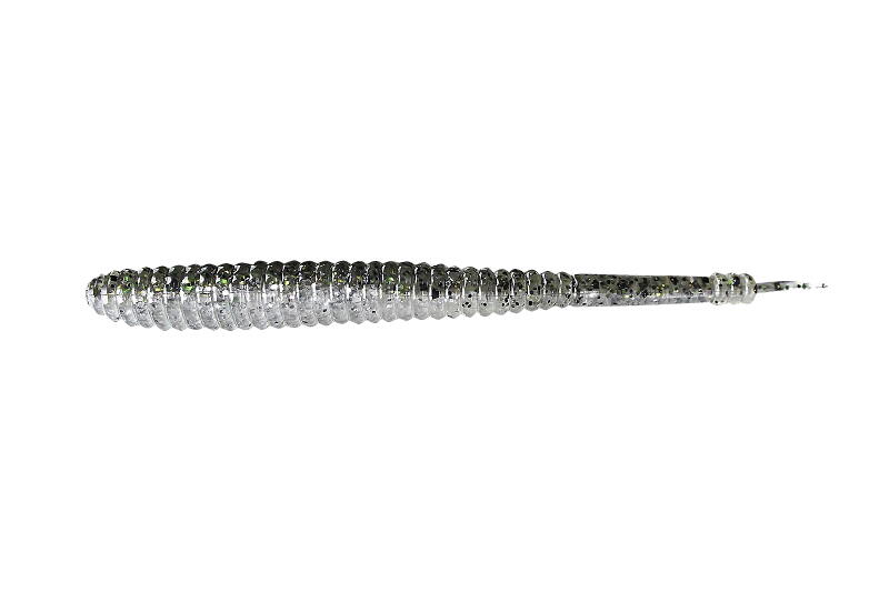 SHAD I SHAD 2.8INCH DARK THUNDER/CLEAR SILVER 6BUC/PL