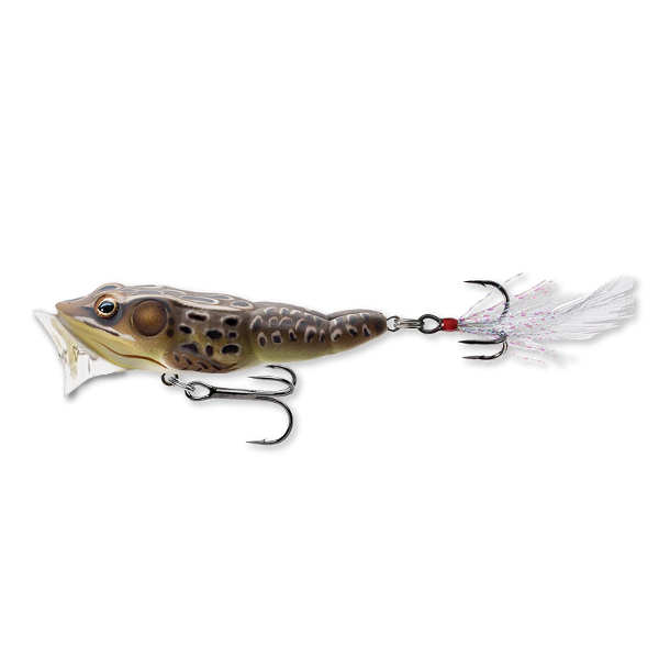 FROG POPPER 7,5CM/14G TAN/BROWN