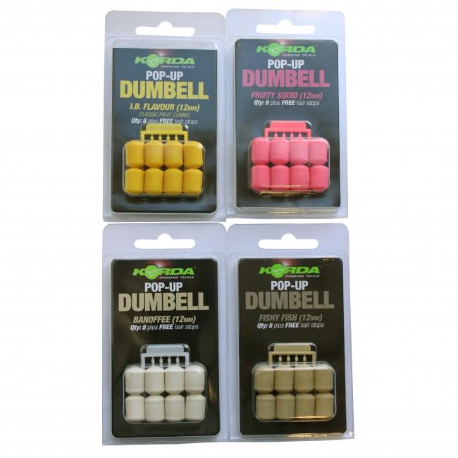 XX PELETE KORDA ARTIF. POP-UP DUMBELL 12MM FISH 8B/PL