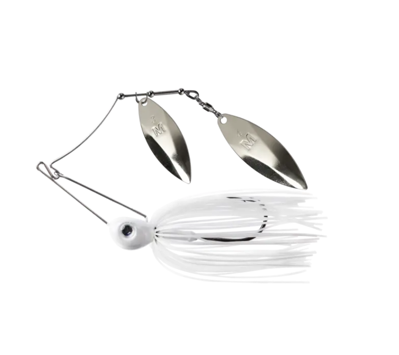 SPINNERBAIT ARM LOCK 21G/PEARL WHITE