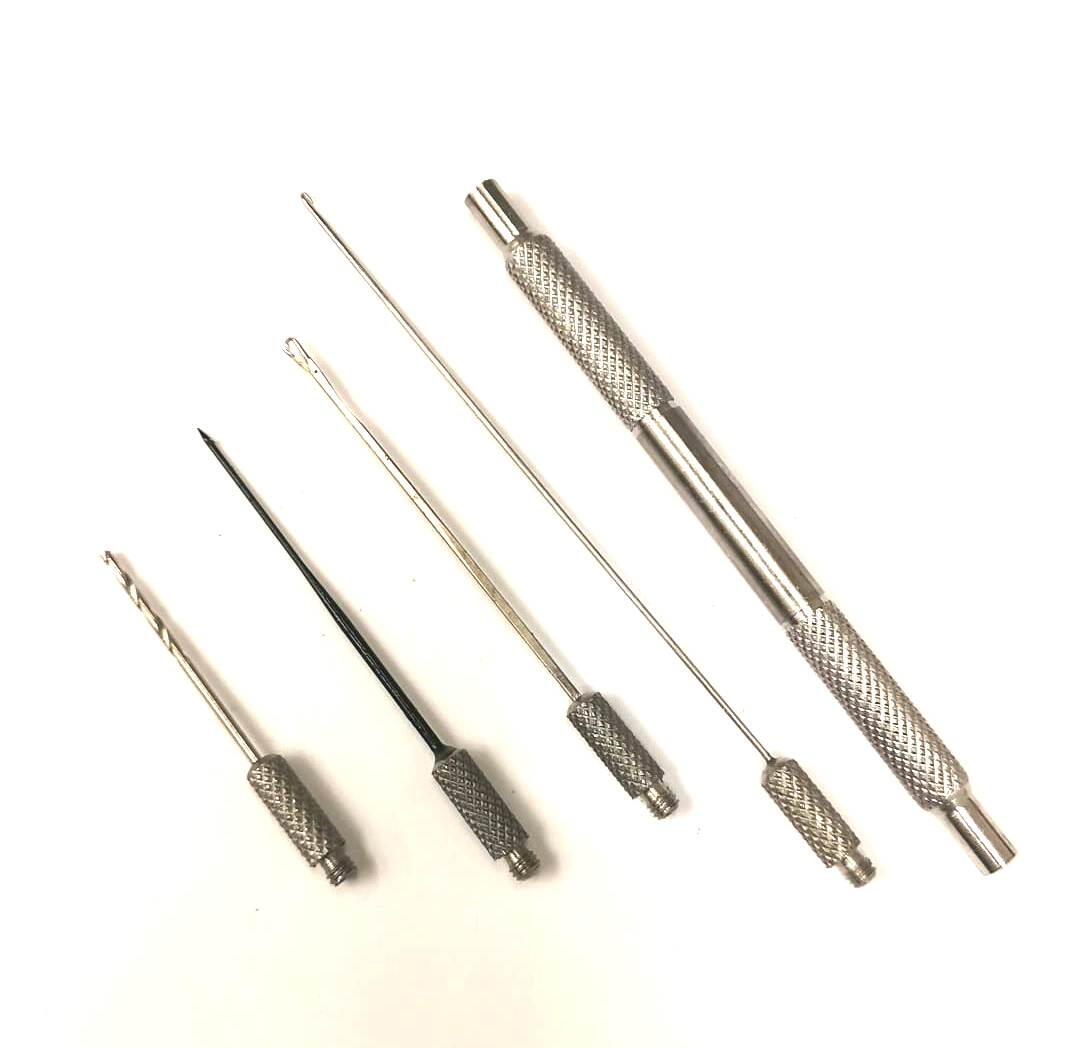 SET 2 HEAD INTERCHANGEABLE INOX