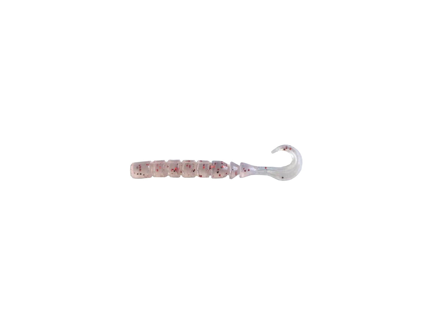 NALUCA AJI FINESSE MICRO 6,3CM UV CLEAR RED GLITTER 12BUC/PL