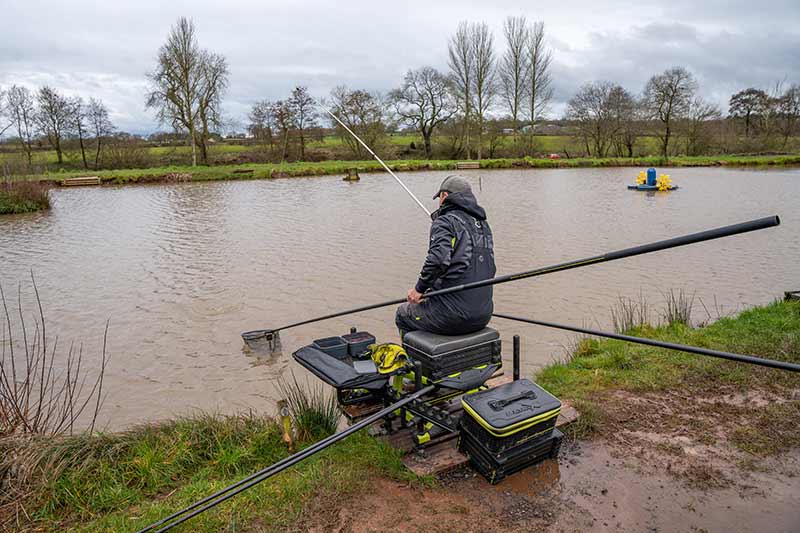 Matrix 4m Aquos Power Landing Net Handle