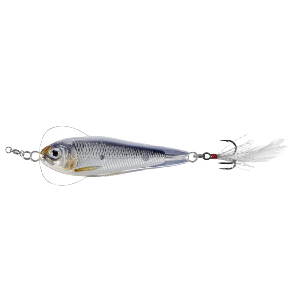 FLUTTER 5CM/11G SINKING SILVER/BLACK
