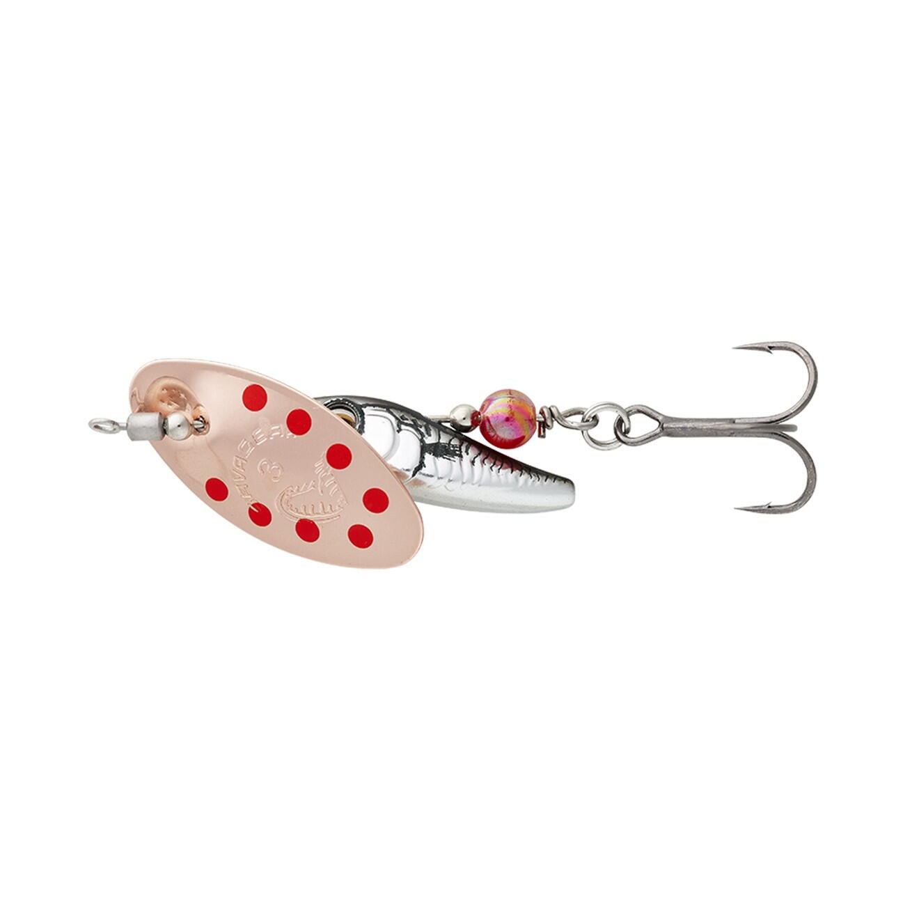 SPINNER STICKLEBAIT NR.2 /7,3G SINKING COPPER RED