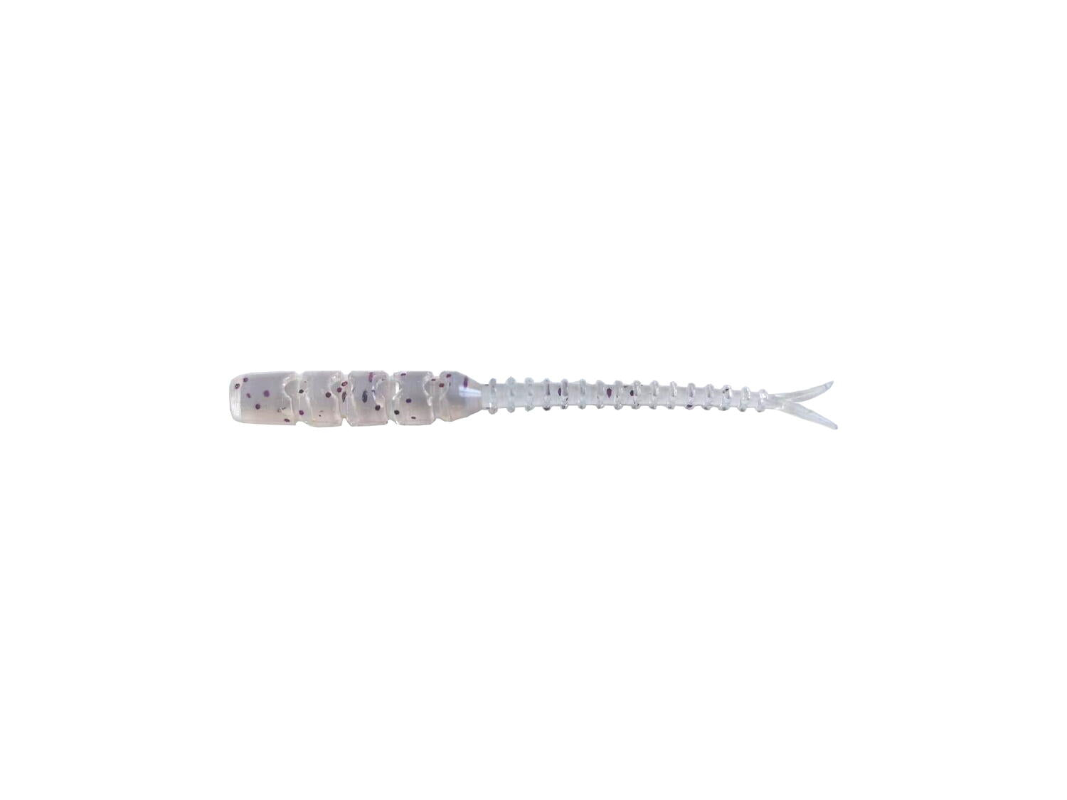 NALUCA AJI MICRO BACHI 5CM CLEAR PURPLE GLITTER 12BUC/PL