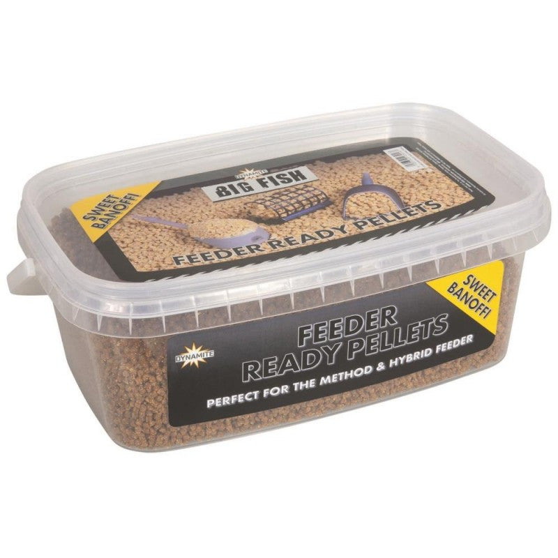 Big Fish Feeder Ready Pellets Sweet Banoffi 2mm 1.2kg