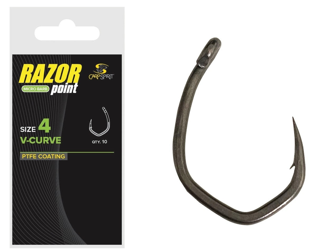 CARLIGE CARP SPIRIT V-CURVE 10buc/plic - Nr. 4