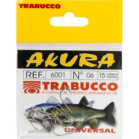 Cârlige Trabucco Akura 6001, 15 buc/plic