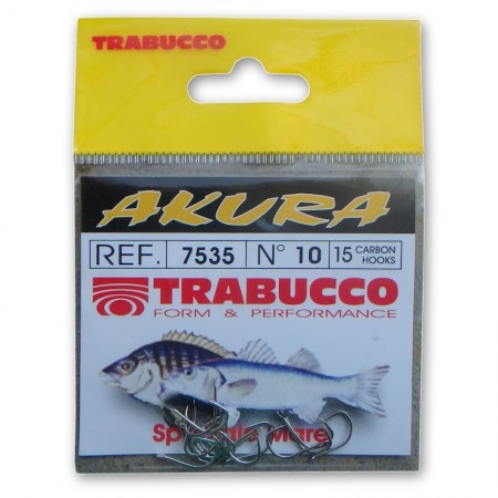 Cârlige Trabucco Akura 7535, 15 buc/plic