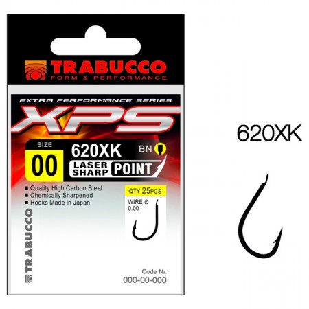 Cârlige Trabucco XPS 620XK, 25 buc/plic