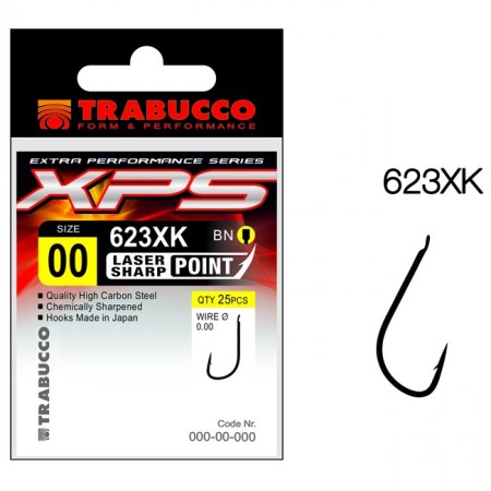 Cârlige Trabucco XPS 623XK, 25 buc/plic