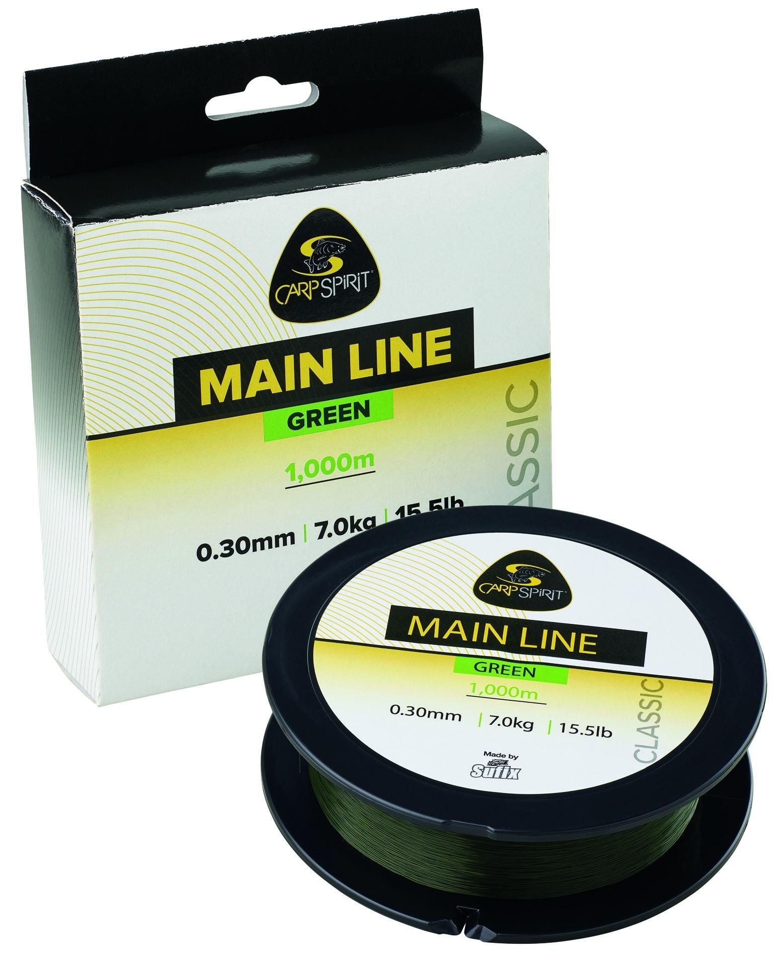 Carp Spirit Mainline green 0,40 1000M