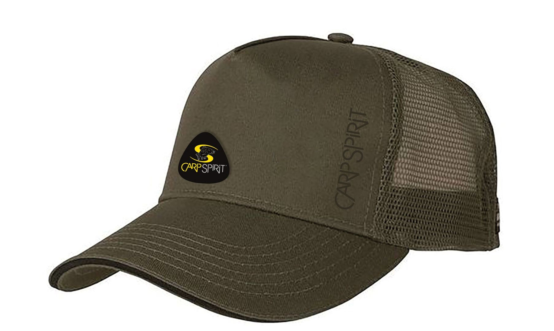 Carp Spirit sapca basebal verde logo