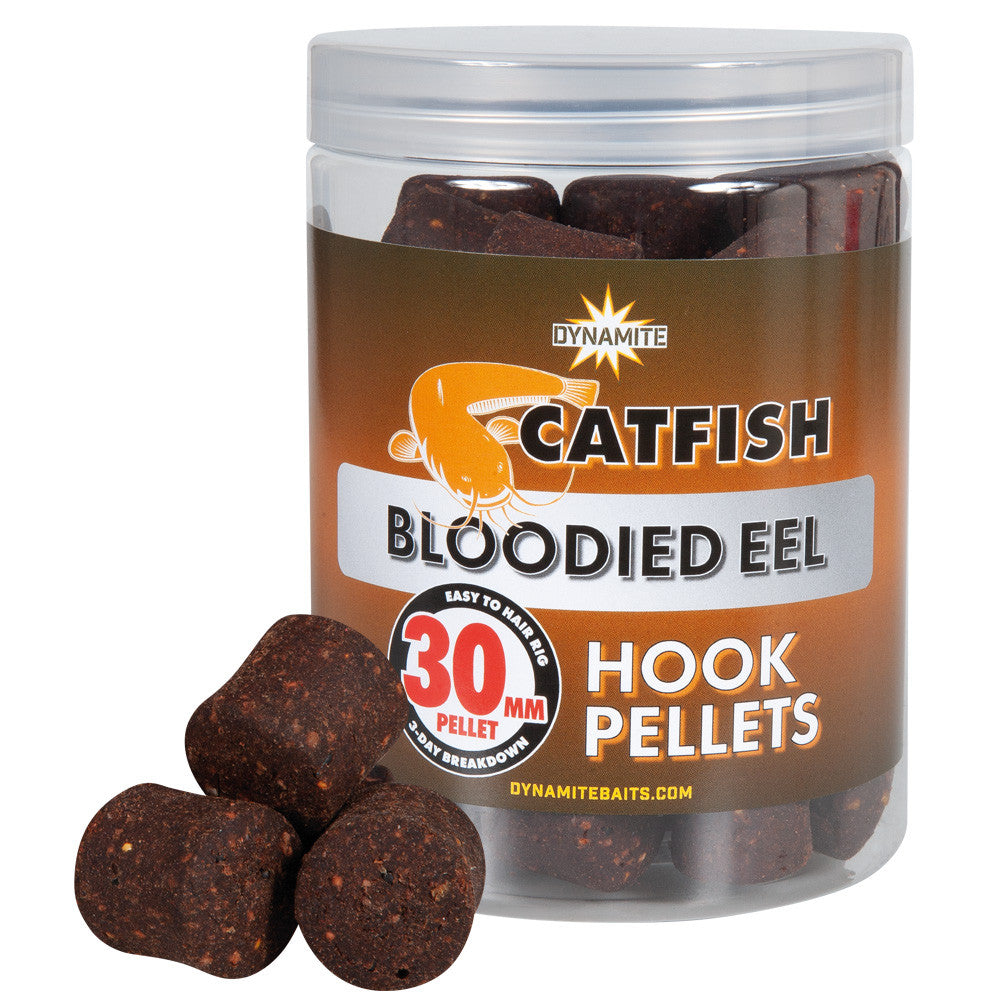 Catfish Bloodied Eel Dissolver Hook Pellets 30mm