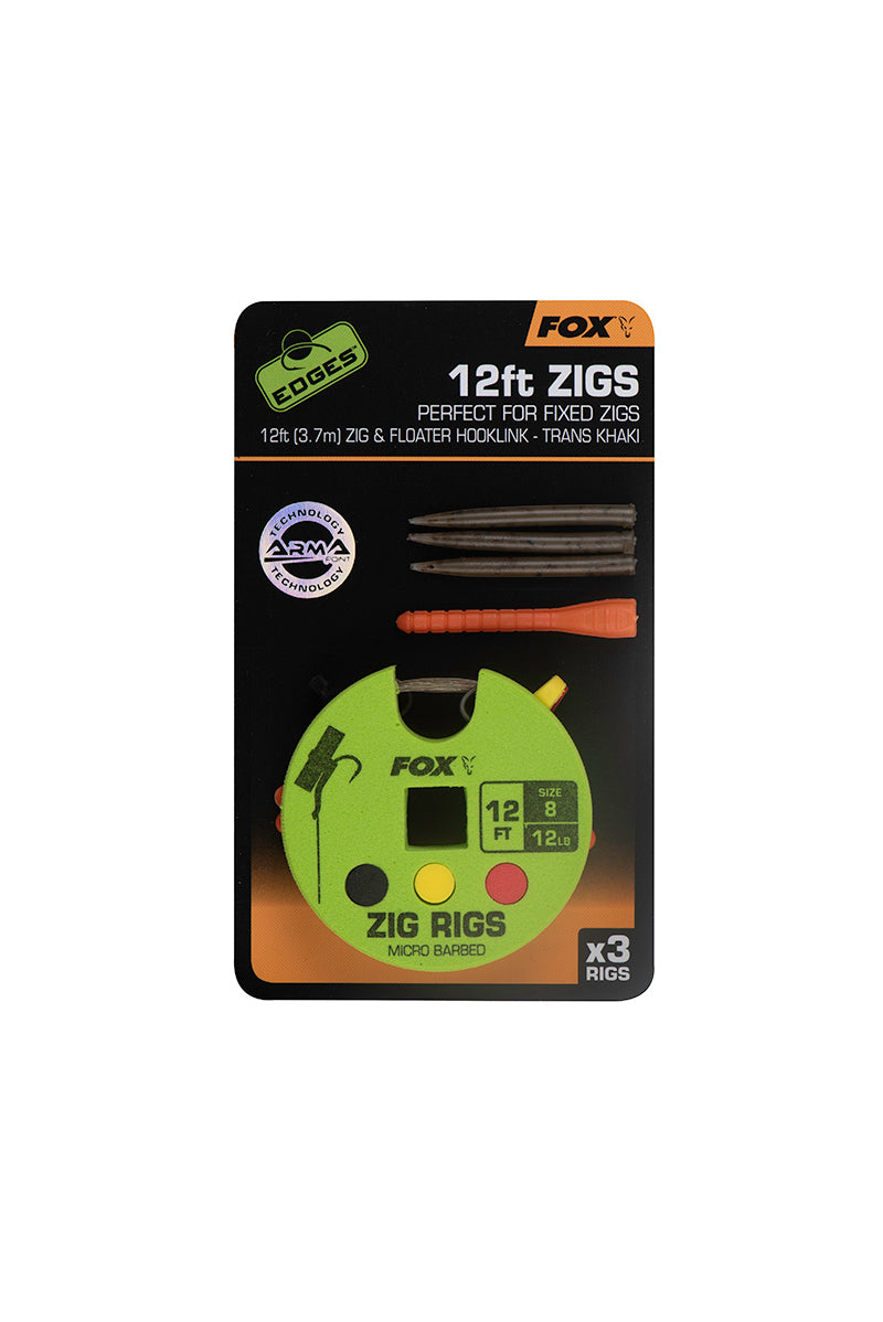 Fox EDGES™ Zig Rigs - 3.6m (3.7m)