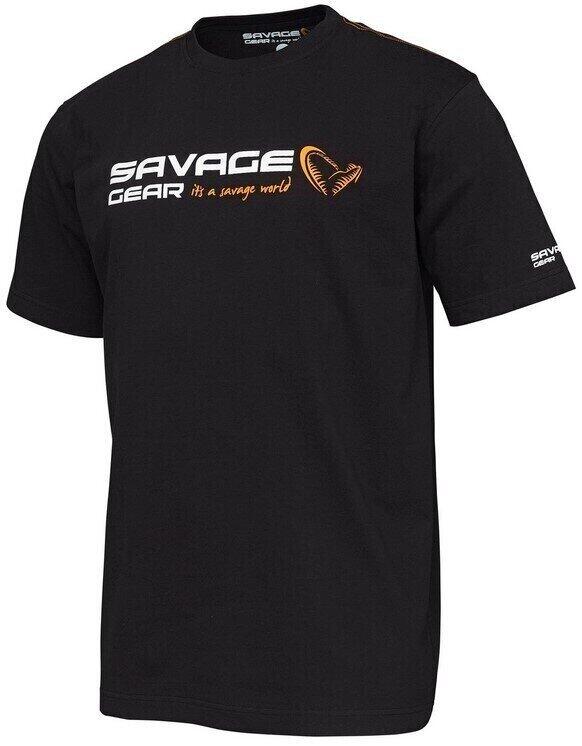 TRICOU SIGNATURE LOGO BLACK INK MAR.S