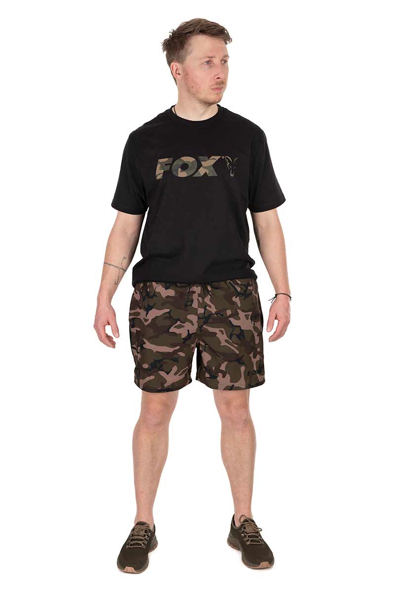 Fox Camo/Black Swim Shorts