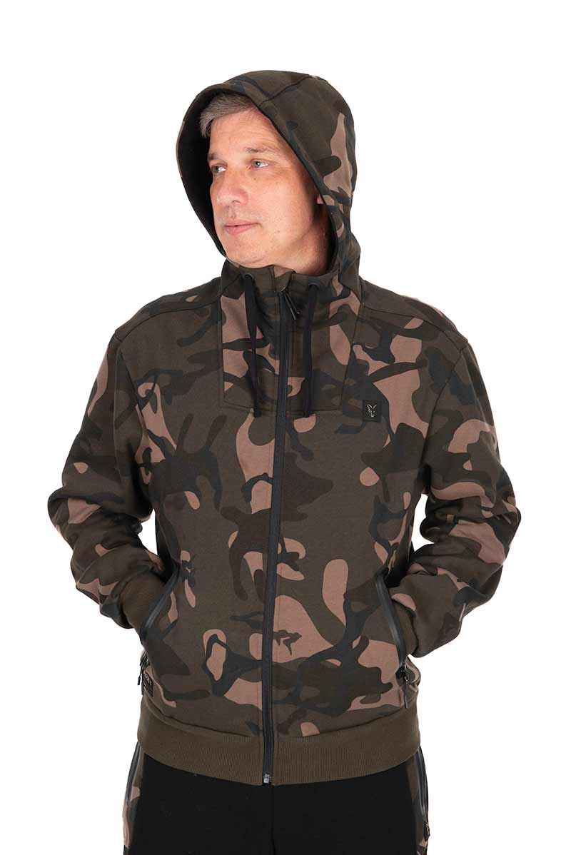 Fox Premium 310 Zipped Hoodie - Camo