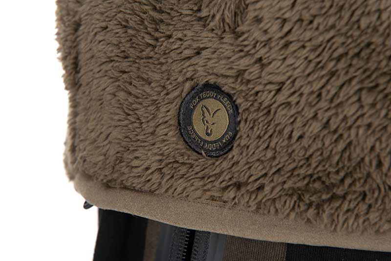 Fox HD Premium Full Zip Teddy Jacket - Khaki