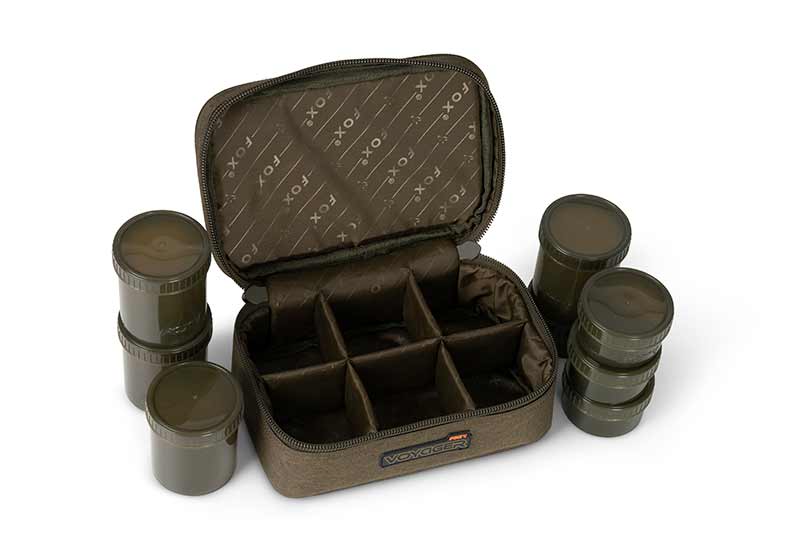 Fox Voyager® 8 Pot Hookbait Case