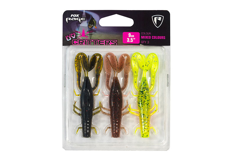 Fox Rage Ultra UV Mixed Colour Lure Packs
