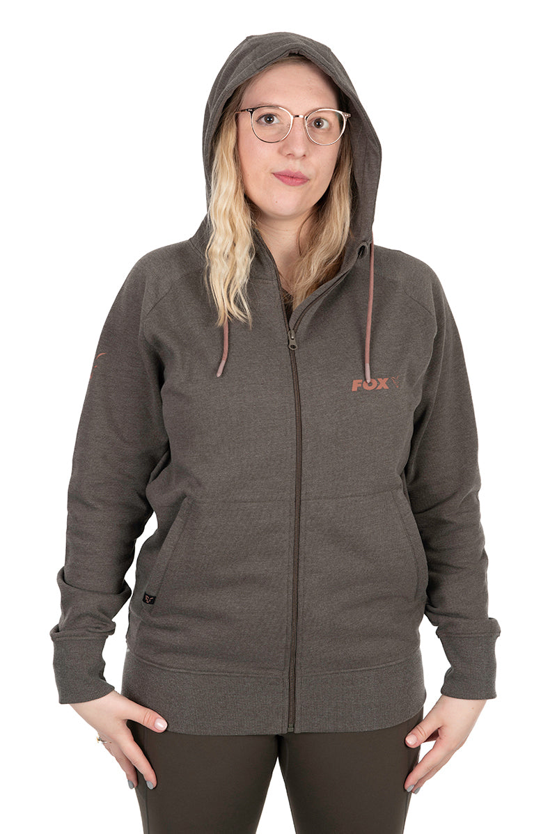 Fox Women's Clothing Zipped Hoodie
