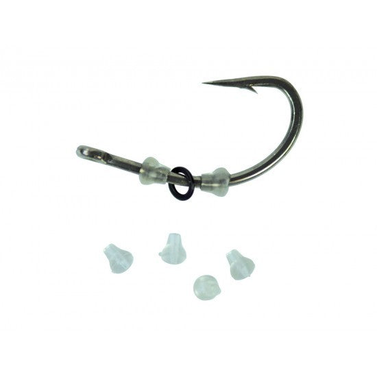 D rig clear beads (10 buc)