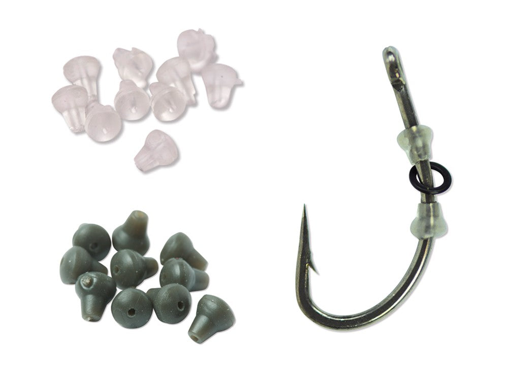 D rig clear beads kaki (10 buc)