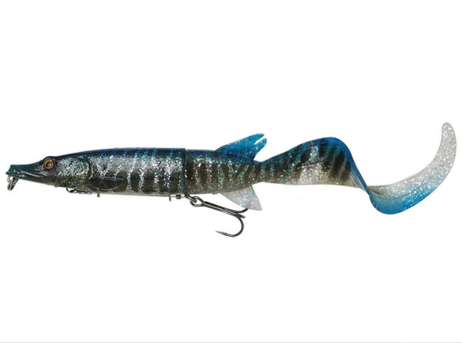 NALUCA 3D HYBRID PIKE 17CM/47G SLOW SINK BLUE SILVER UV
