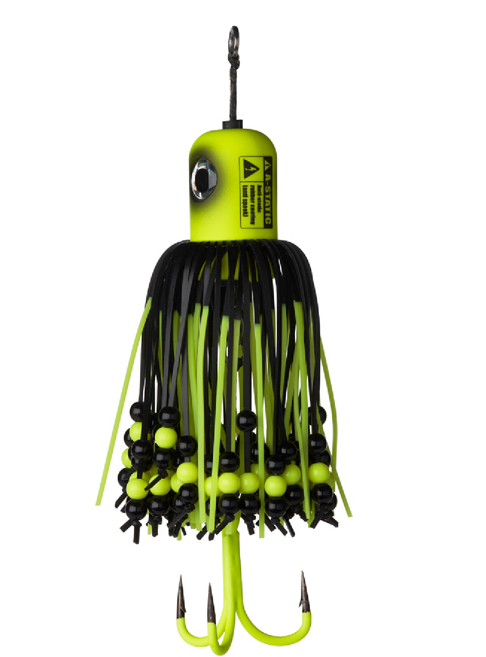 TEASER MADCAT A-STATIC CLONK NR.3/0/16CM/250G YELLOW FLUO UV