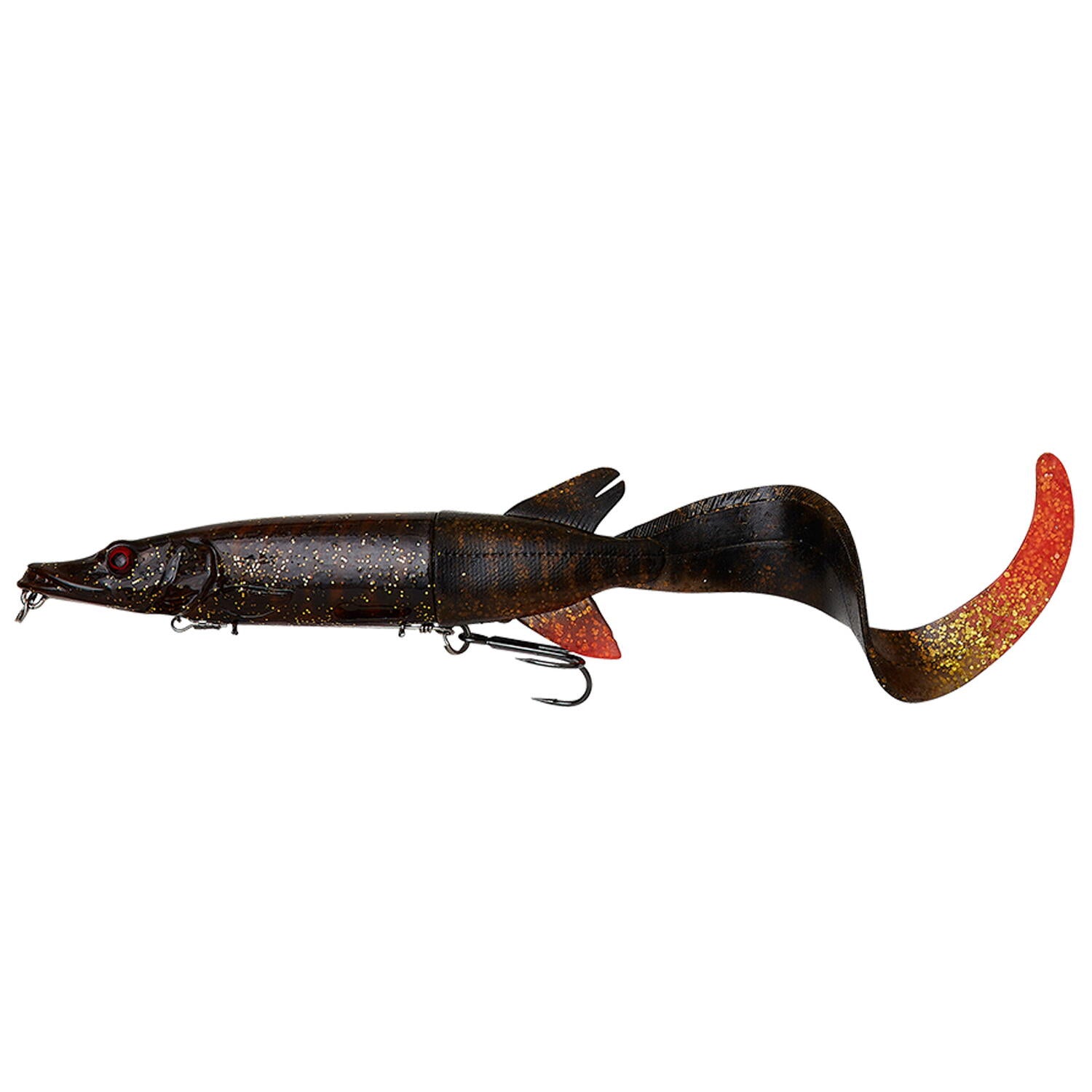 NALUCA 3D HYBRID PIKE 17CM/47G SLOW SINK MOTOR OIL