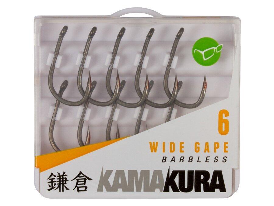 CARLIG KAMAKURA WIDE GAPE BARBLESS NR.4 10BUC/PL