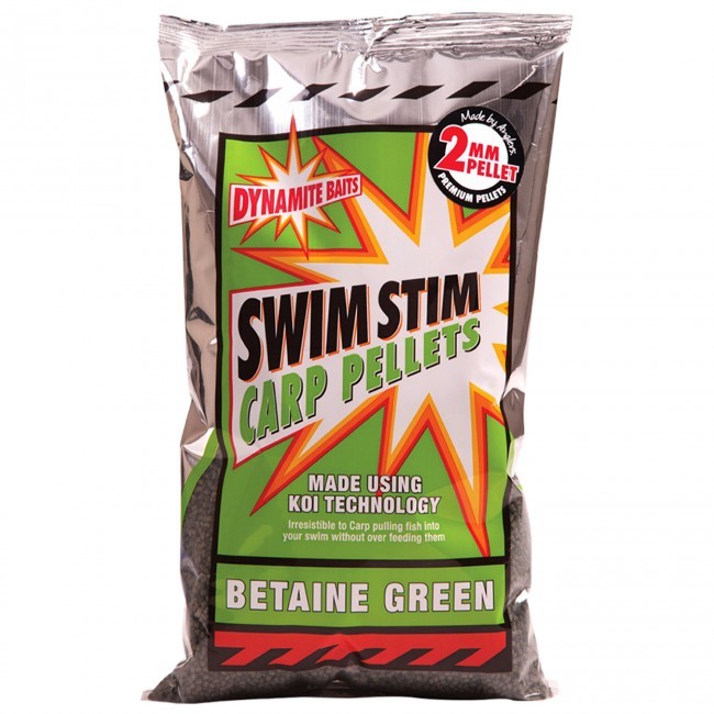 Dynamite Swim Stim Betain Green Pellets 2mm 900g