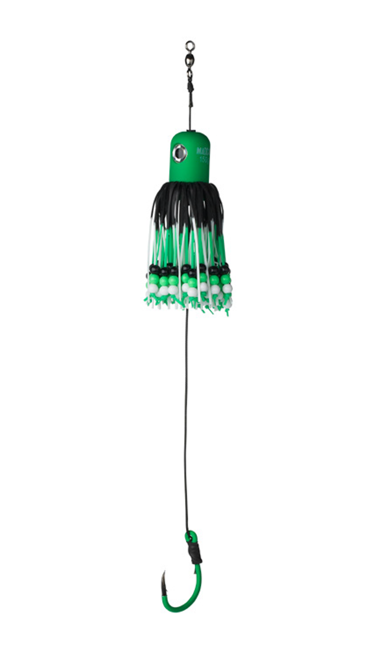 TEASER MADCAT A-STATIC AJUSTABIL CLONK NR.8/0/33CM/100G GREEN