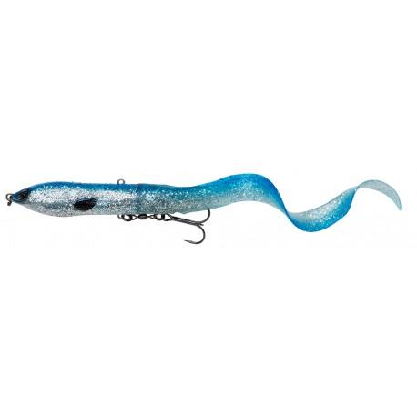 NALUCA 3D HARD EEL 2+1 17CM/50G BLUE SILVER