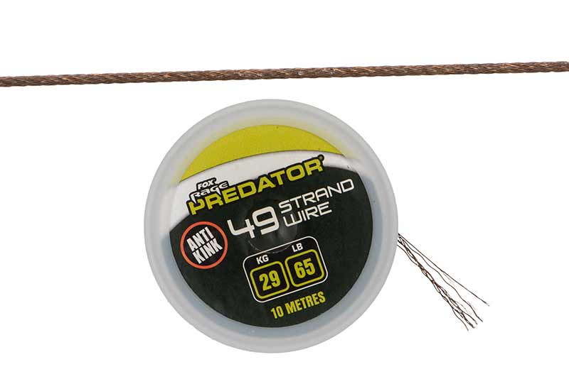 Fox Rage Predator 19 & 49-Strand Coated Steel Wire