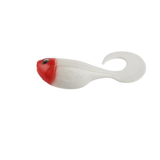 Fat Ondulia 18cm White Red Head (5 buc)