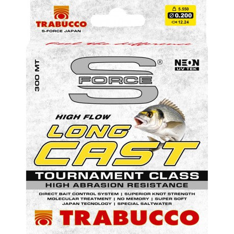 Fir Trabucco S-Force Long Cast UV 300m