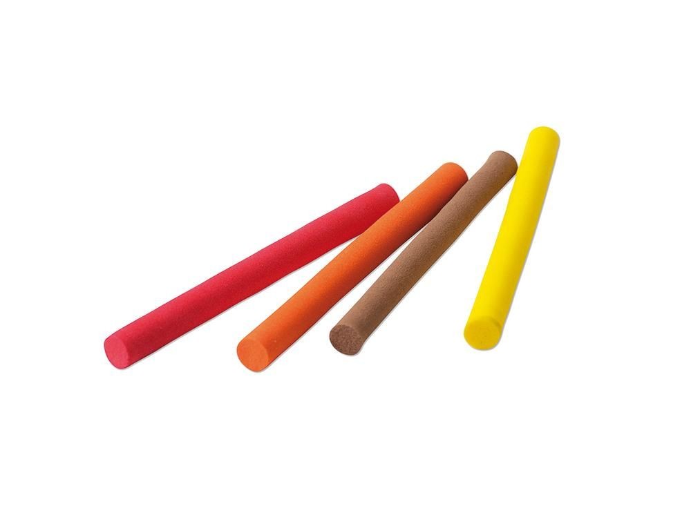 FOAM FLOATING CYLINDER STICKS X 4