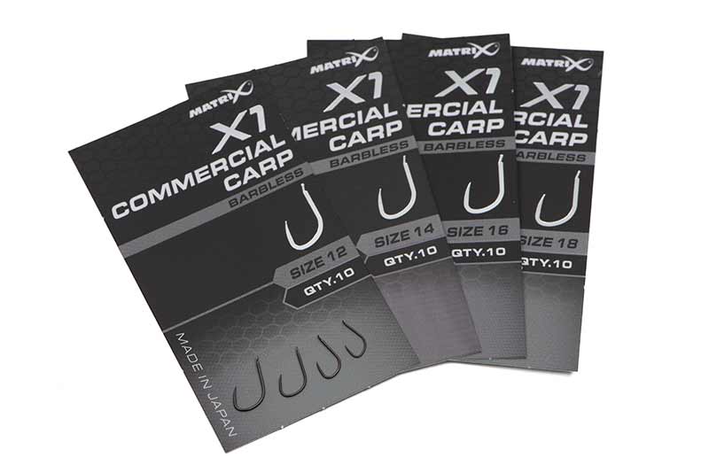 Matrix X1 - Commercial Carp Hooks
