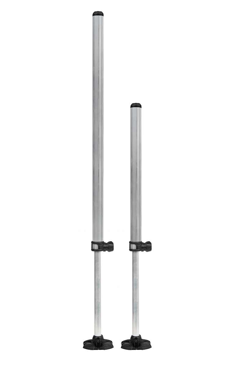 36mm Seatbox Leg 450mm & 800mm - Silver