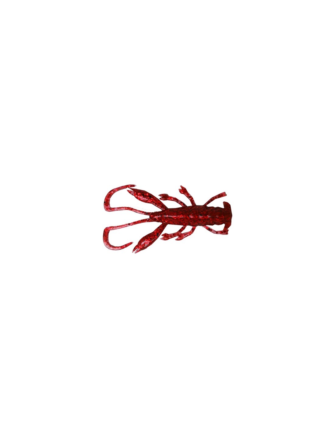 GOMOKU SOFT SHRIMP RED AND FLAKE (10 buc)