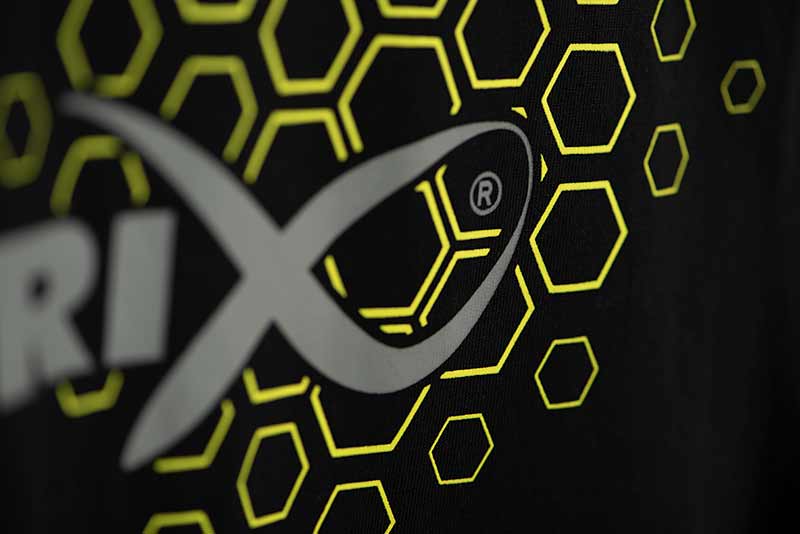 Matrix Hex Print T-Shirt (Black)