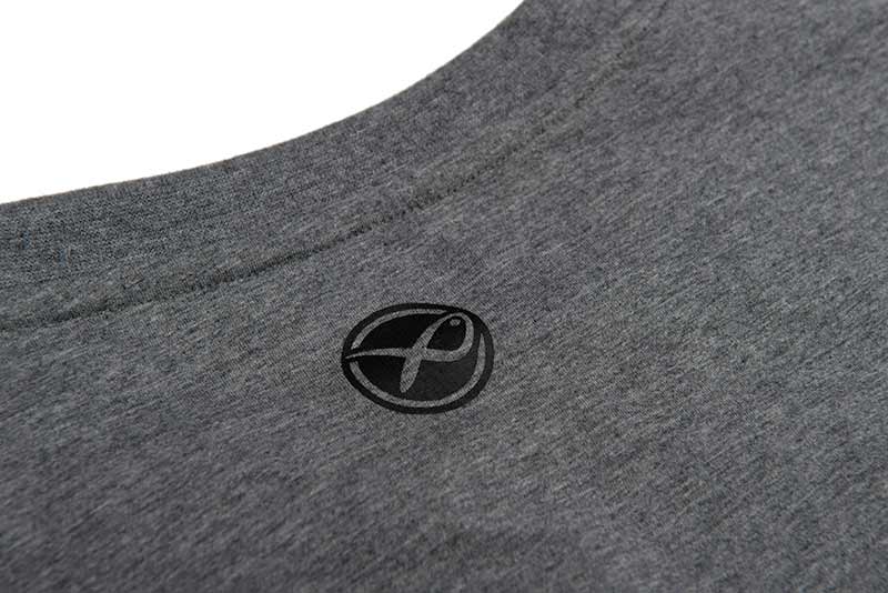 Matrix Hex Print T-Shirt (Grey Marl)